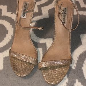 Gold heels